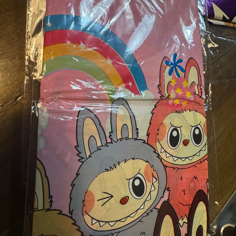 Labubu Monsters Birthday Party Decor Set cake topper, cupcake pics, balloons NEW - Picture 6 of 11